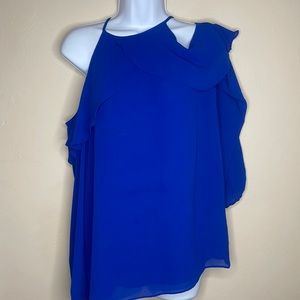 Blue MK blouse